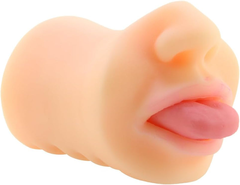 Realistic Mouth With Teeth And Tongue Blow Job Stroker