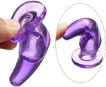 Crystal Anal Butt Plug With Suction Cup