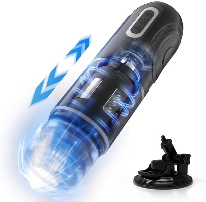 Bumble Smart Thrusting Masturbator with Suction Base