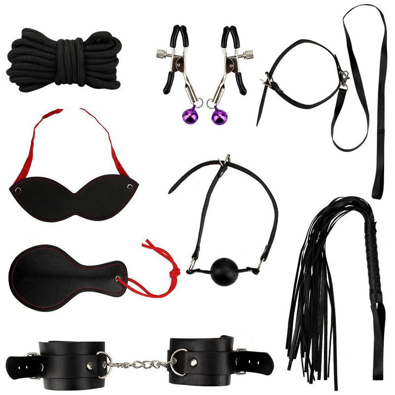 8 Pcs BDSM Bondage Restraints Set