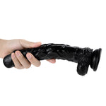 9.4 Inch Big Black Dildo with Strong Suction Cup