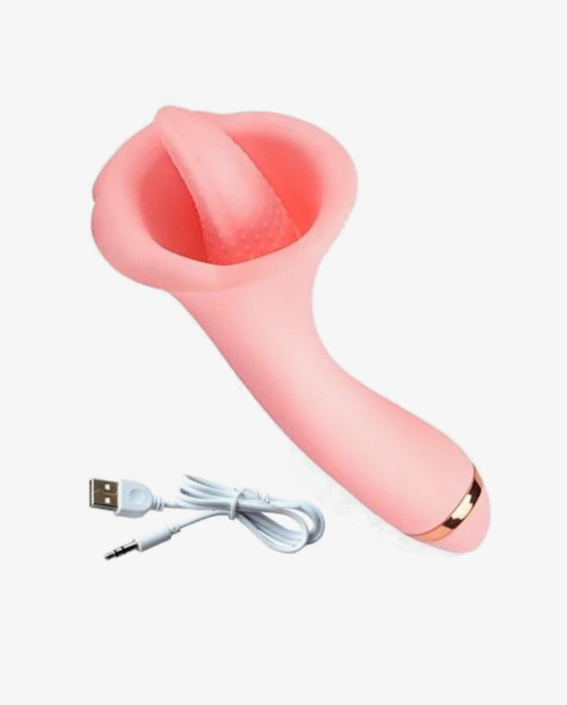 Nipple Stimulator Tongue Vibrator - [Adultskart.com]